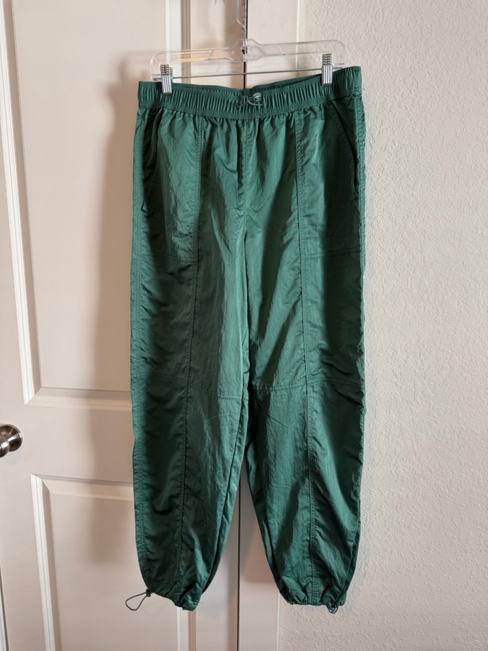 wild fable Forest Green Elastic Waist parachute pants